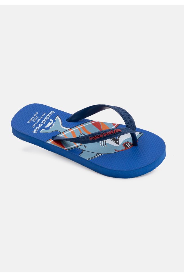 Chinelo-Tropical-Brasil-Infantil-Azul
