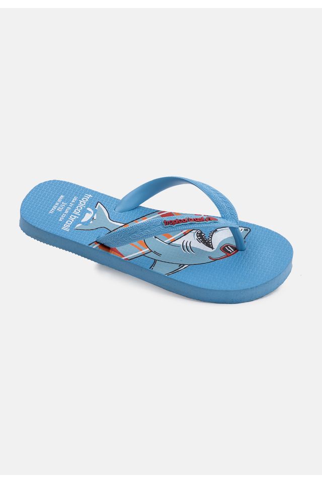 Chinelo-Tropical-Brasil-Infantil-Azul