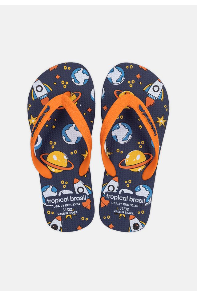 Chinelo-Tropical-Brasil-Infantil-Laranja-com-Azul-Marinho