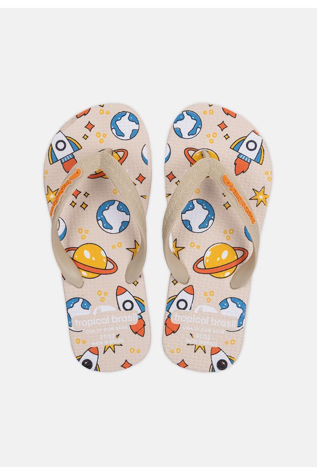 Chinelo-Tropical-Brasil-Infantil-Bege