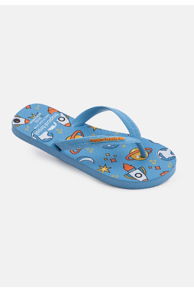 Chinelo-Tropical-Brasil-Infantil-Azul