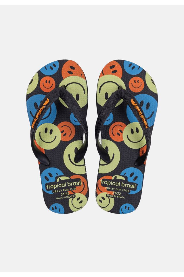 Chinelo-Tropical-Brasil-Infantil-Preto