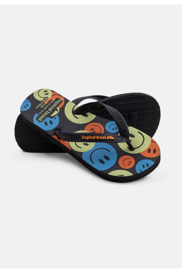 Chinelo-Tropical-Brasil-Infantil-Preto