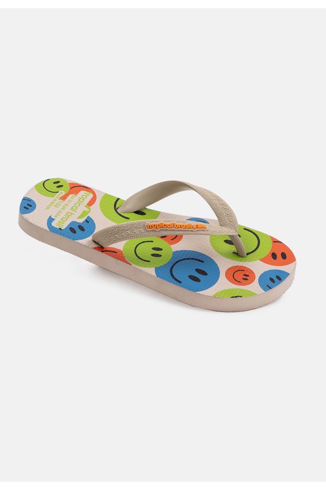 Chinelo-Tropical-Brasil-Infantil-Bege