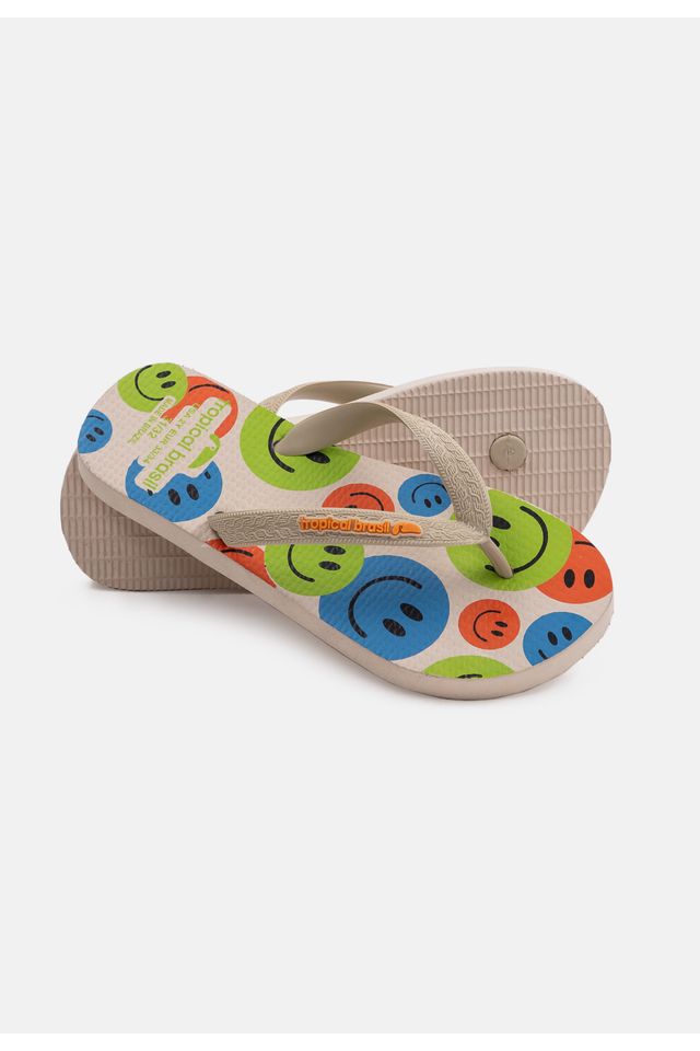 Chinelo-Tropical-Brasil-Infantil-Bege