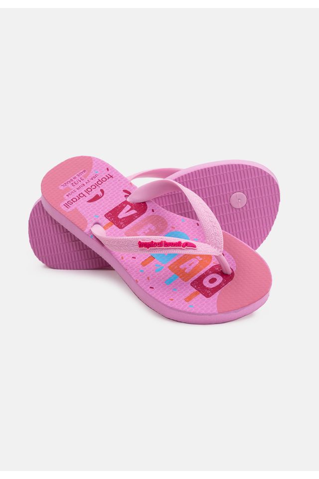 Chinelo-Tropical-Brasil-Infantil-Rosa