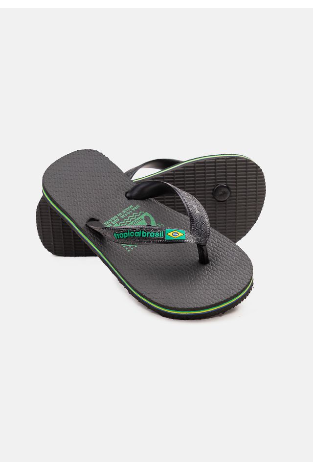 Chinelo-Tropical-Brasil-Brasileiros-Infantil-Preto