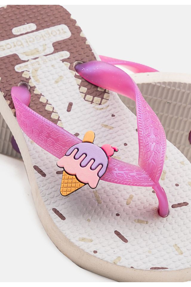 Chinelo-Tropical-Brasil-Infantil-Bege