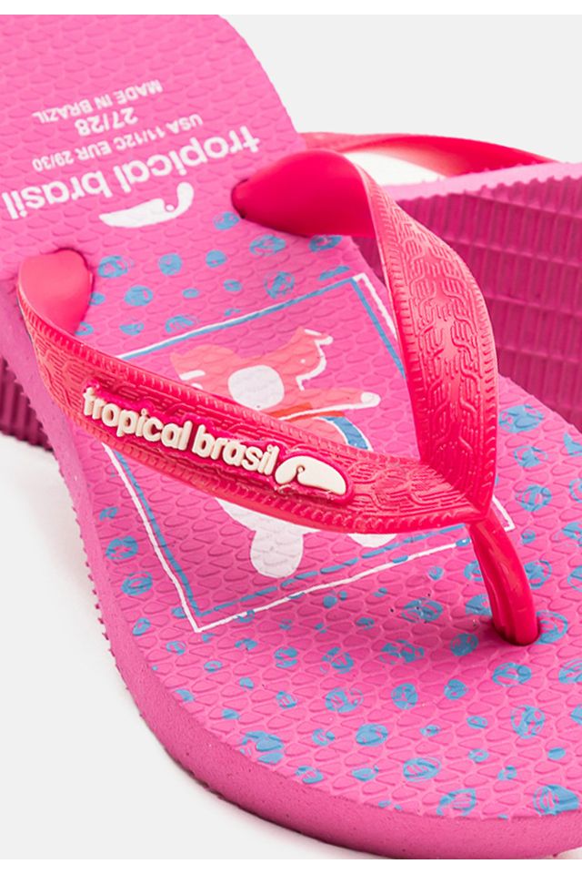 Chinelo-Tropical-Brasil-Infantil-Rosa