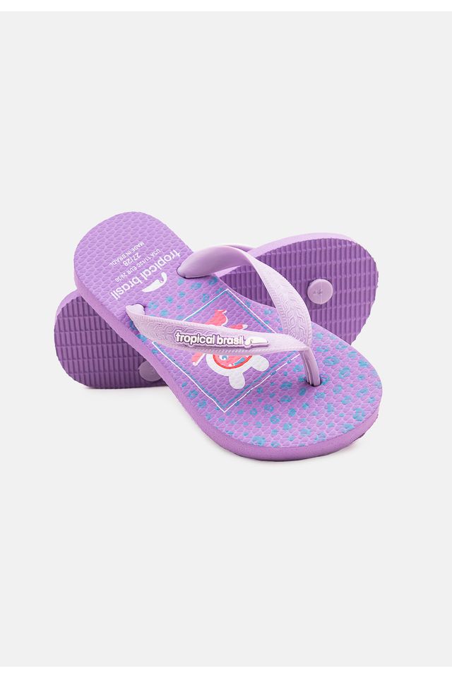 Chinelo-Tropical-Brasil-Infantil-Roxo