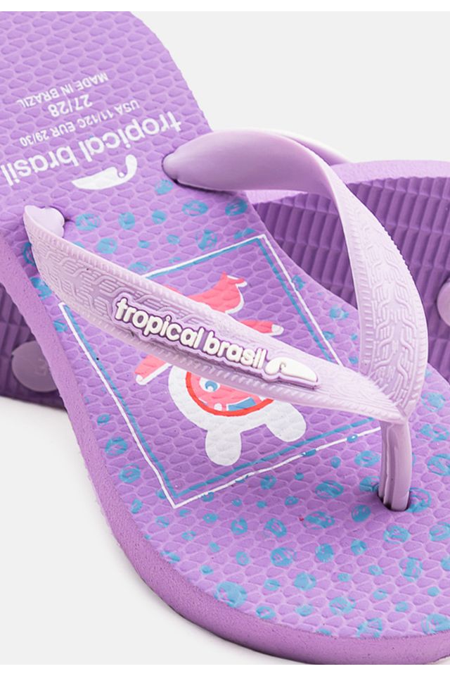 Chinelo-Tropical-Brasil-Infantil-Roxo