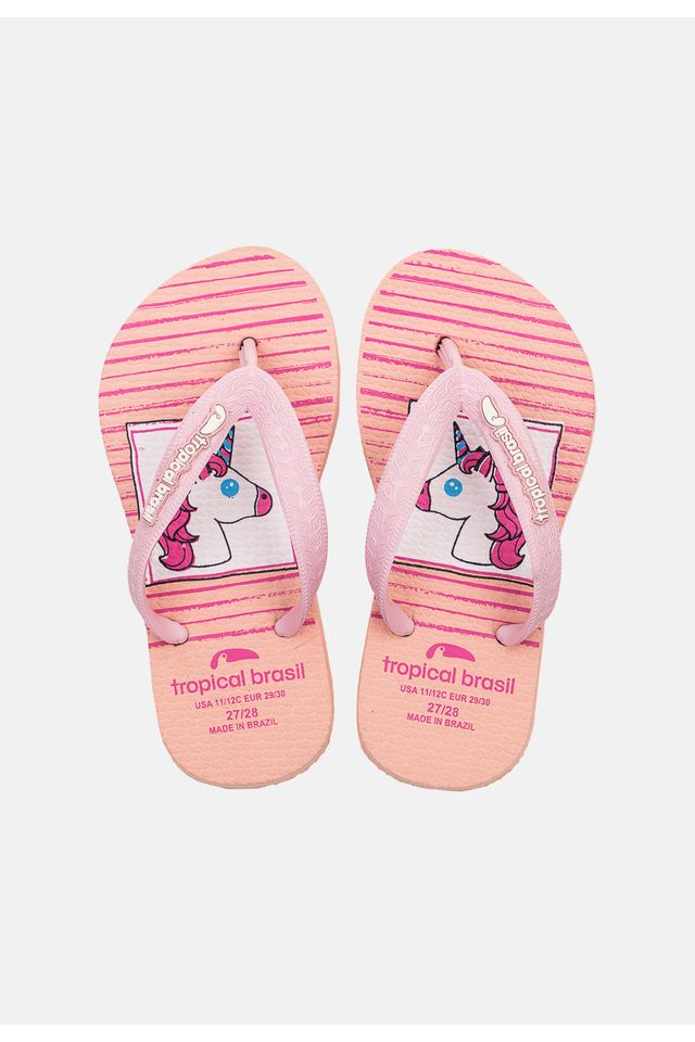 Chinelo-Tropical-Brasil-Infantil-Rosa