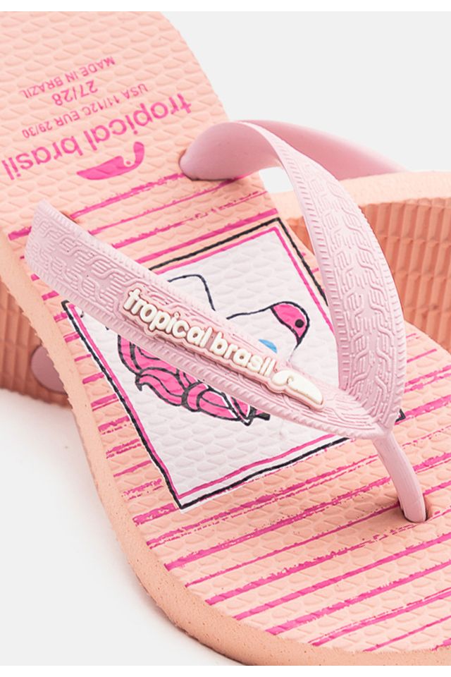 Chinelo-Tropical-Brasil-Infantil-Rosa
