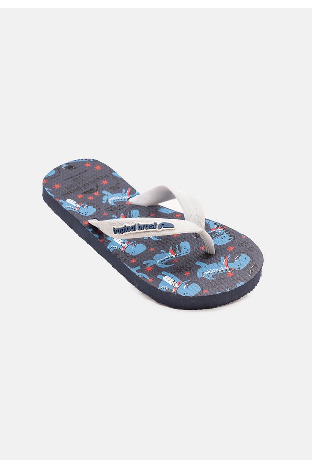 Chinelo-Tropical-Brasil-Infantil-Azul-Marinho