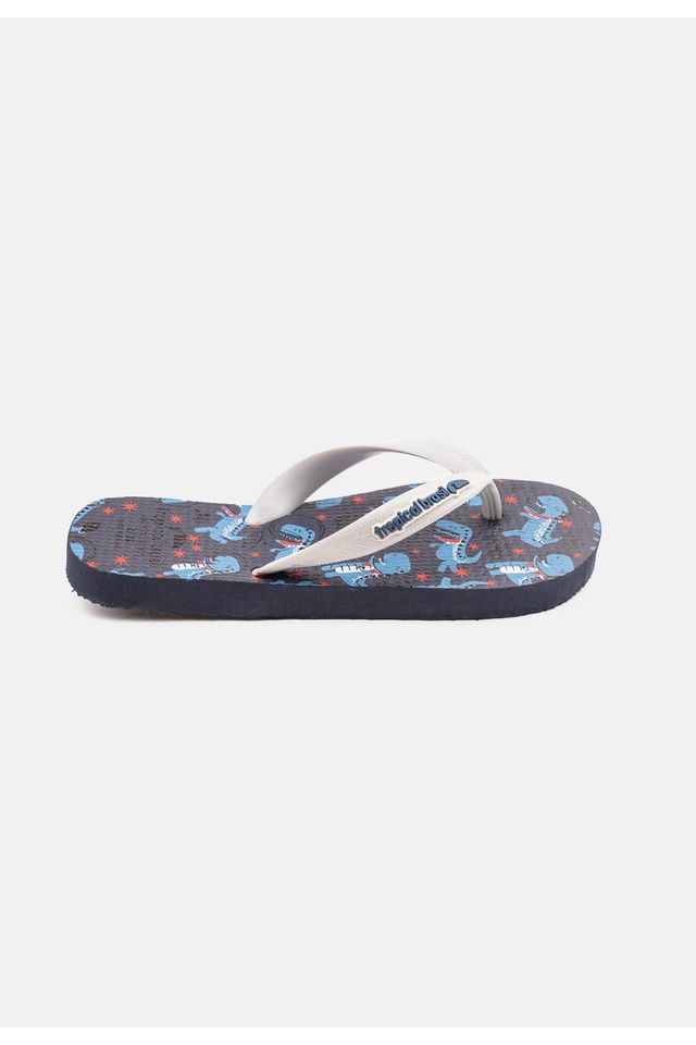 Chinelo-Tropical-Brasil-Infantil-Azul-Marinho
