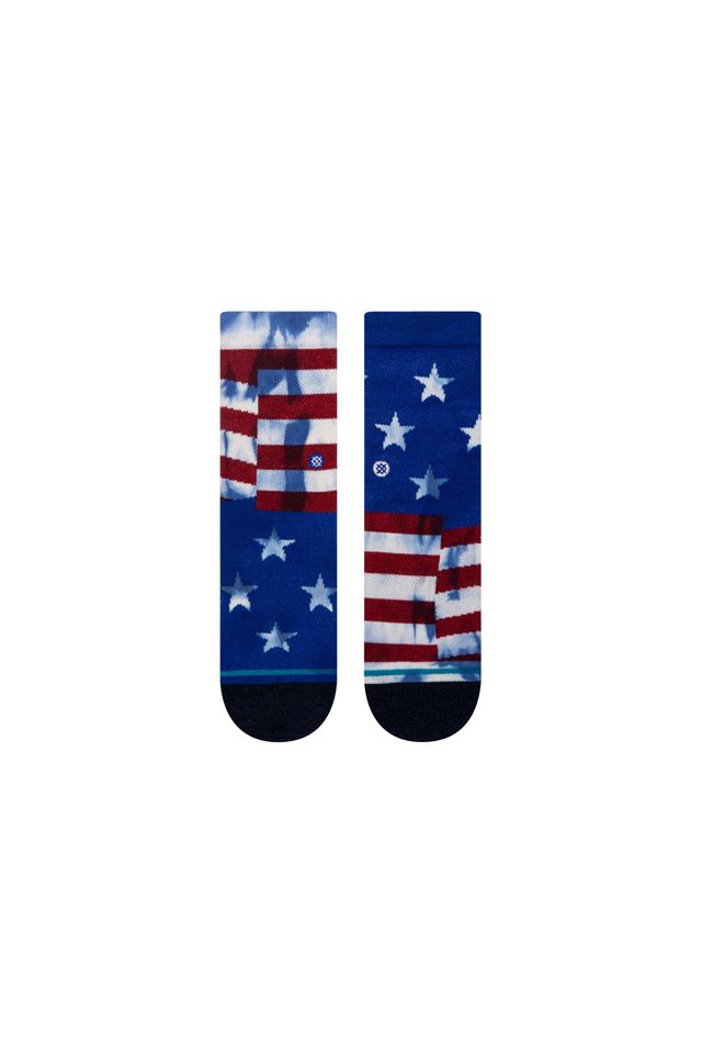 Meia-Stance-The-Banner-Kids-Vermelha