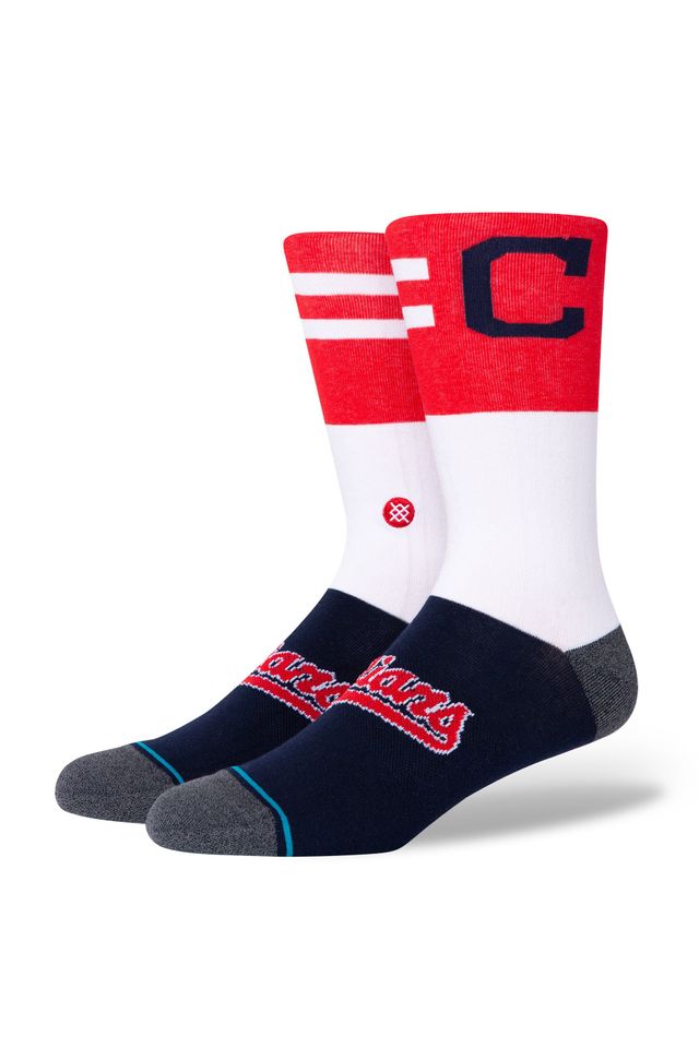 Meia-Stance-Cleveland-Indians-Color-Branca