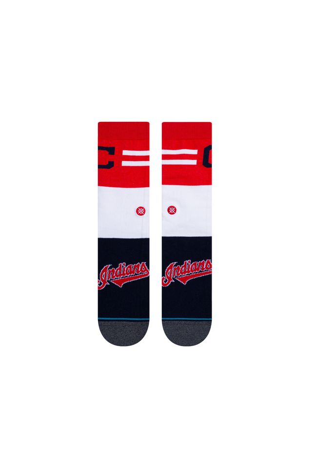 Meia-Stance-Cleveland-Indians-Color-Branca
