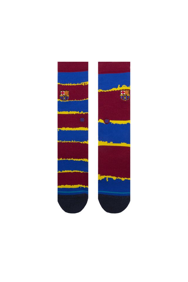 Meia-Stance-FCB-Stripe---Barcelona-Vermelha