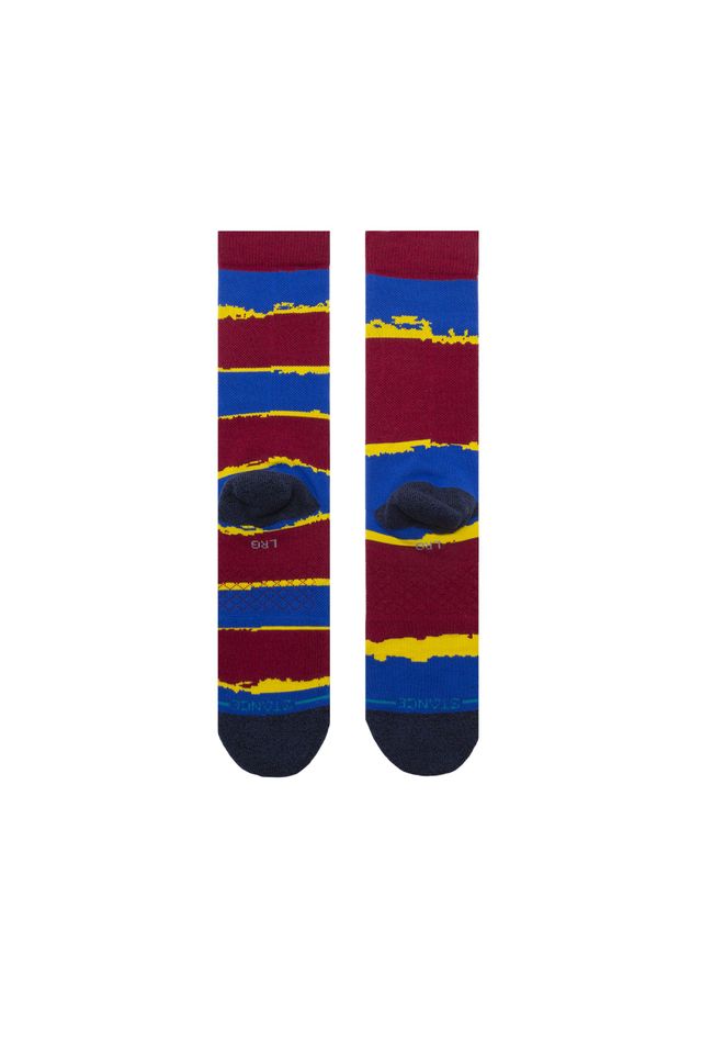 Meia-Stance-FCB-Stripe---Barcelona-Vermelha