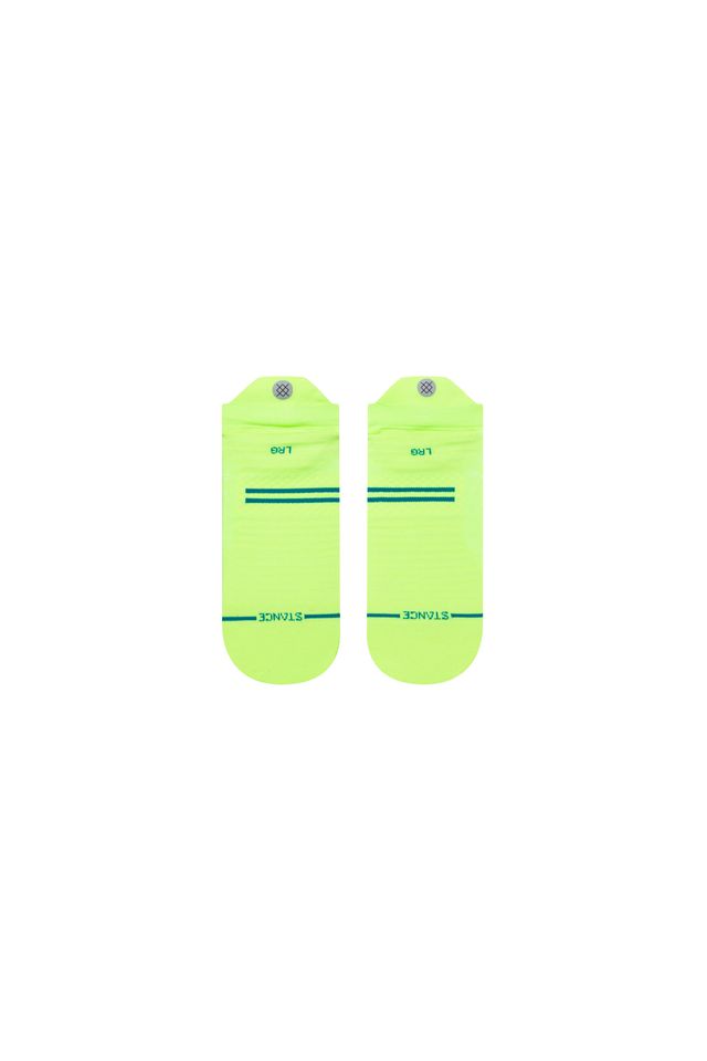 Meia-Stance-Run-Ultralight-Tab-Verde-Limao