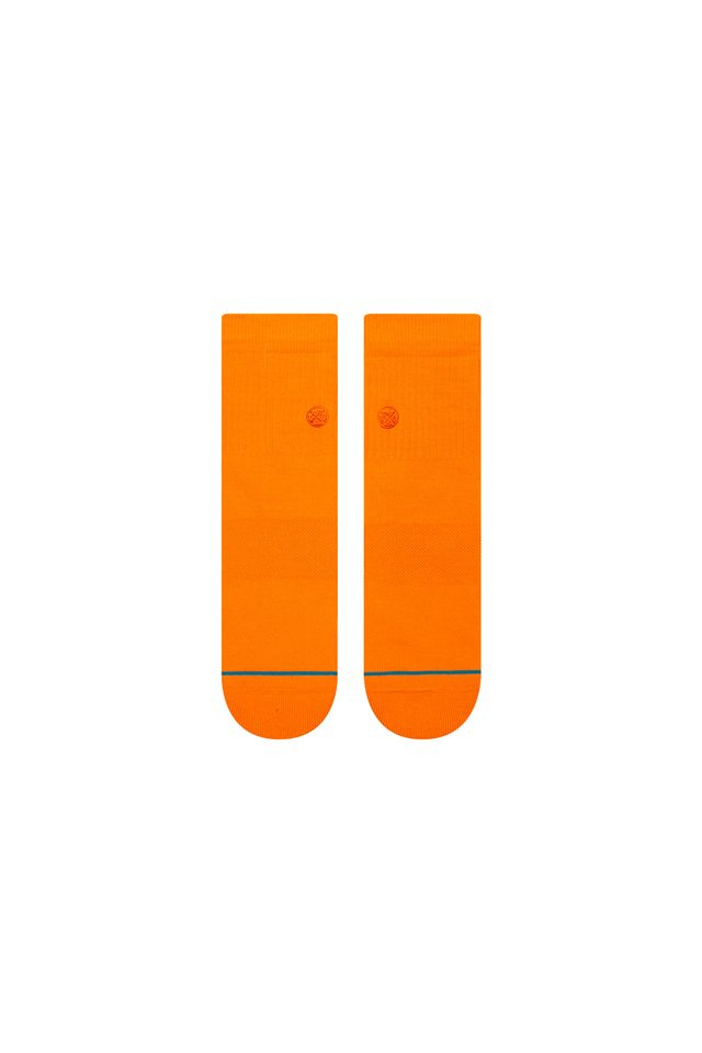 Meia-Stance-Icon-Quarter-Laranja