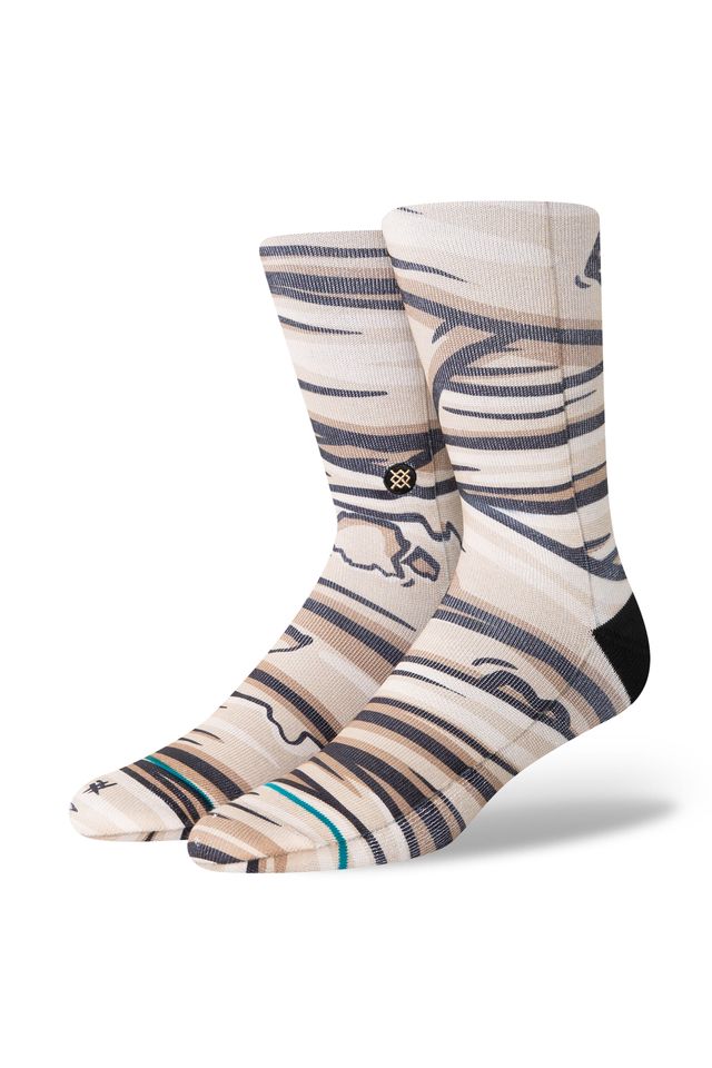 Meia-Stance-Collab-Mummy-T-Bege