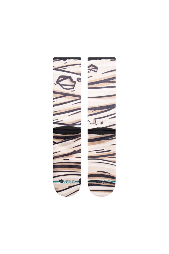 Meia-Stance-Collab-Mummy-T-Bege