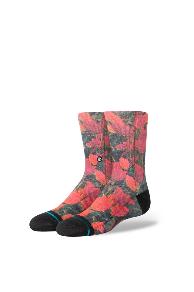 Meia-Stance-Tulip-Trance-Rosa