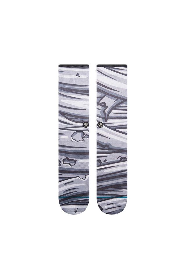 Meia-Stance-Collab-Blue-The-Great-Cinza