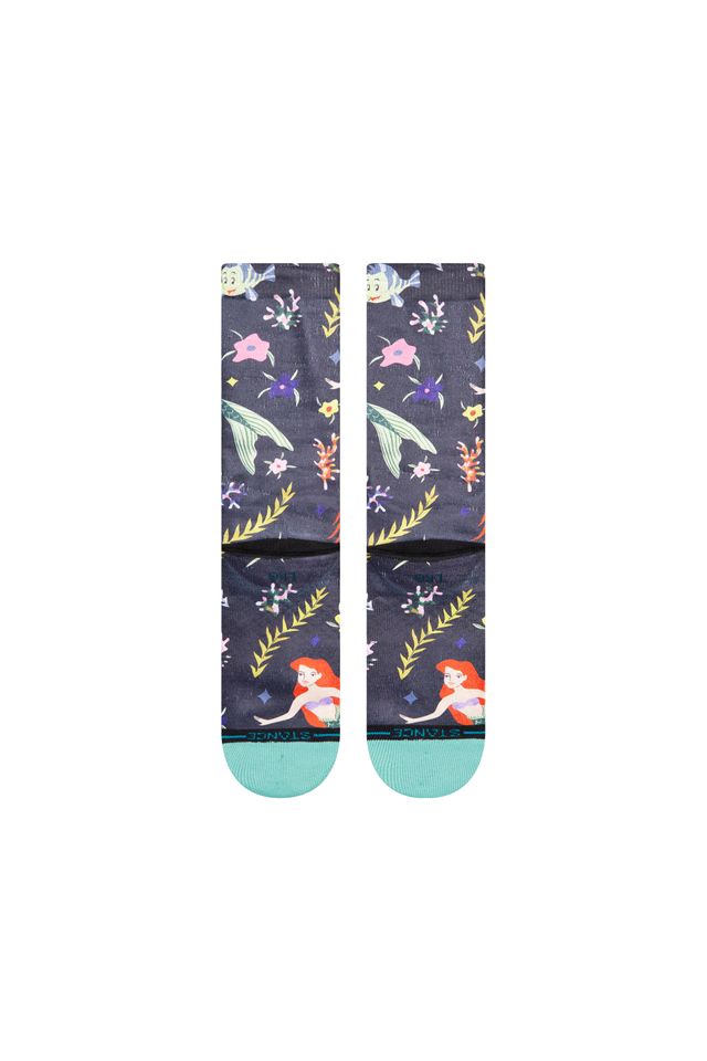 Meia-Stance-Collab-Disney-Ariel-By-Estee-Kids-Azul