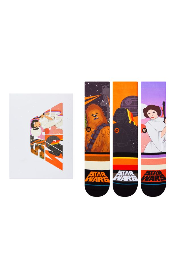 Meia-Stance-Collab-Star-Wars-By-Jaz-Box-Set-Multicolorida