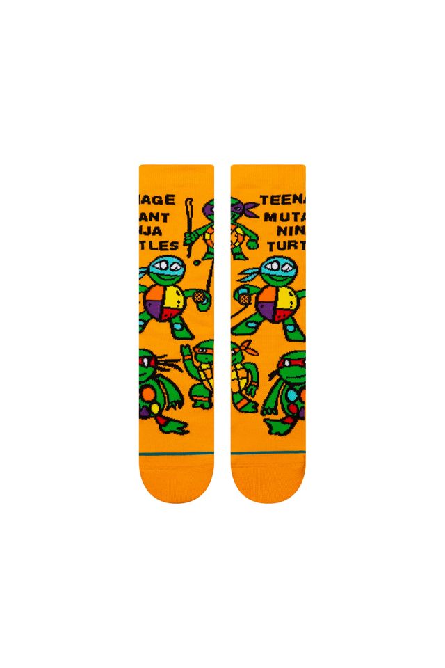 Meia-Stance-Collab-Teenage-Mutant-Ninja-Turtles-Amarela