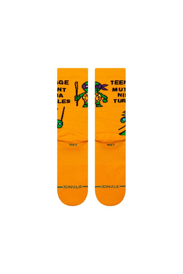 Meia-Stance-Collab-Teenage-Mutant-Ninja-Turtles-Amarela
