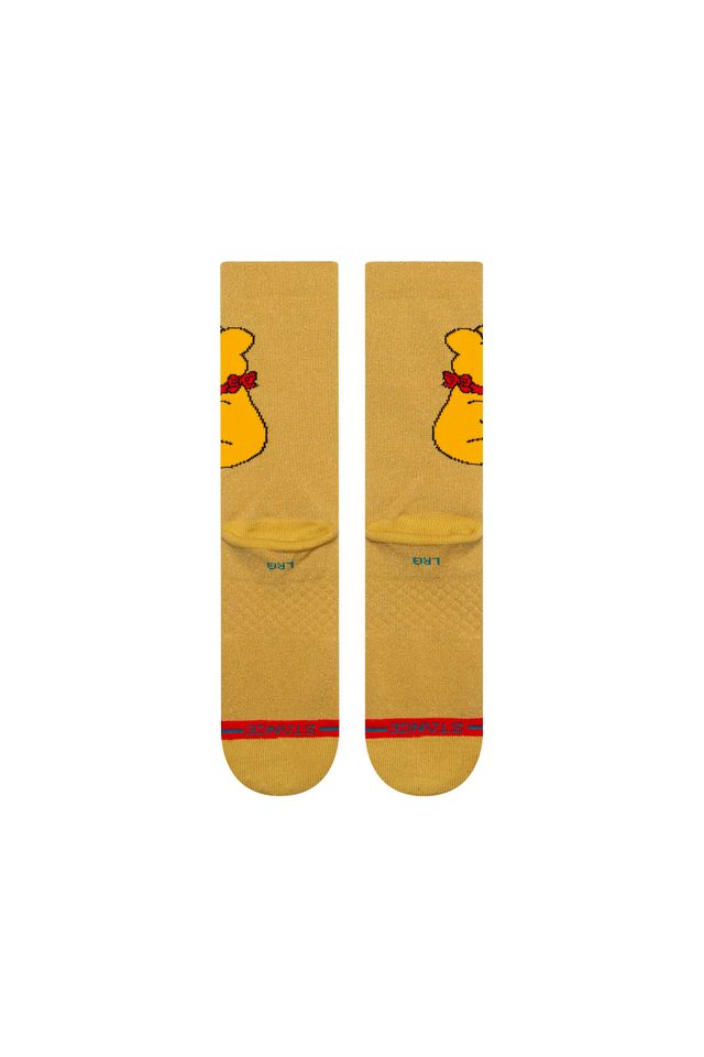 Meia-Stance-Collab-Haribo-Gummiebear-Amarela