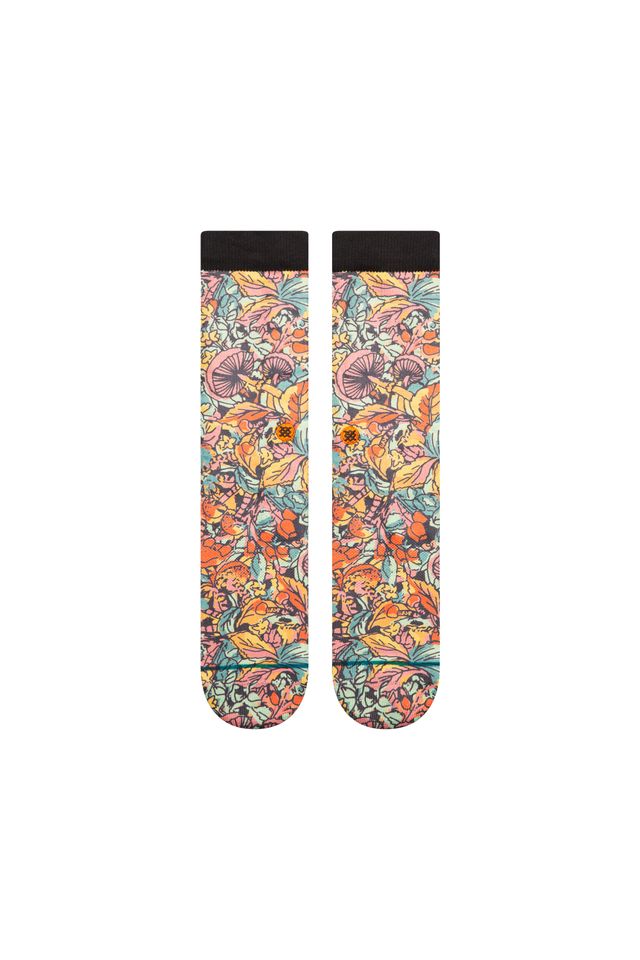 Meia-Stance-Whipple-Bottom-Crew-Laranja