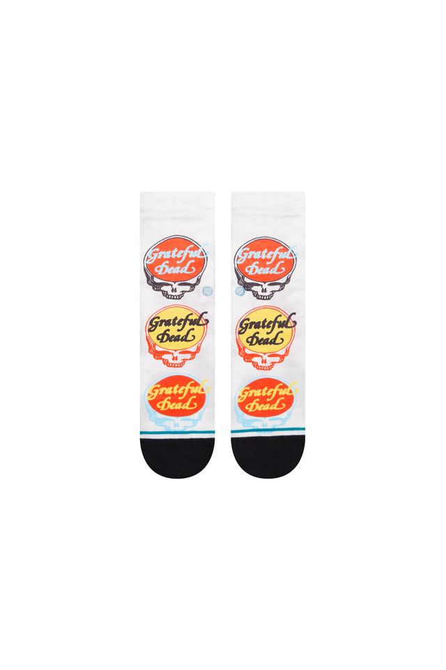 Meia-Stance-Dead-Head-Kids-Off-White