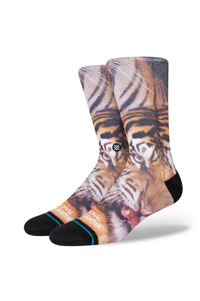 Meia-Stance-Two-Tigers-Preta