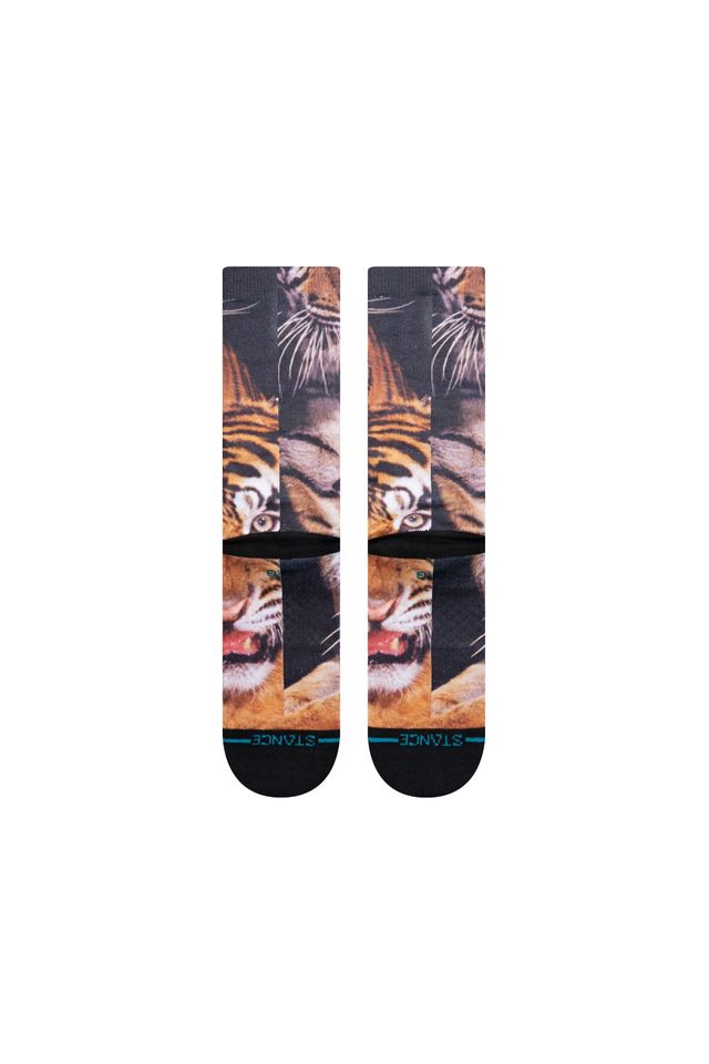 Meia-Stance-Two-Tigers-Preta