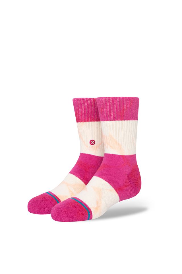 Meia-Stance-Assurance-Kids-Magenta