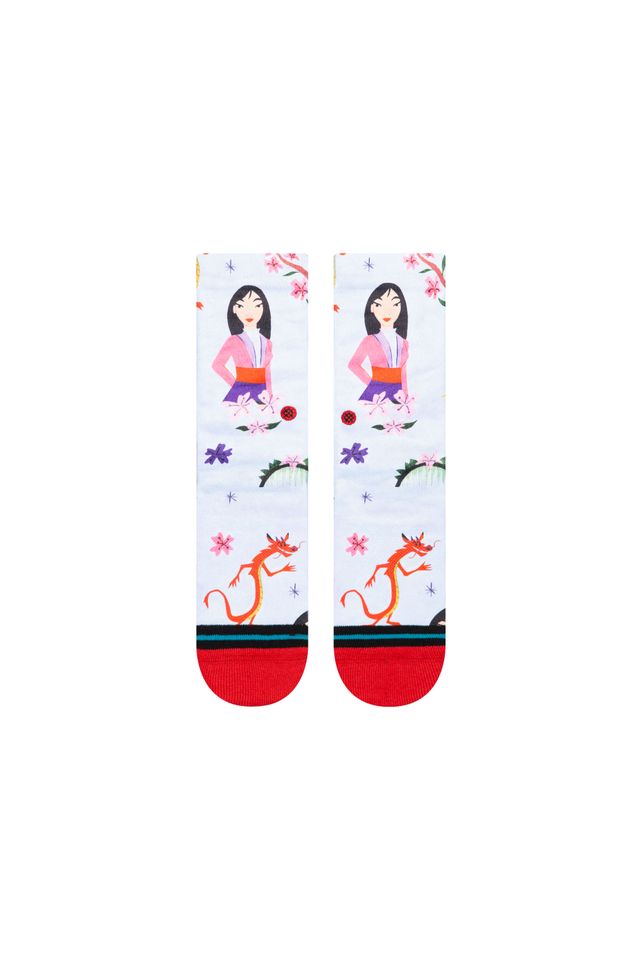 Meia-Stance-Collab-Disney-Mulan-By-Estee-Vermelha