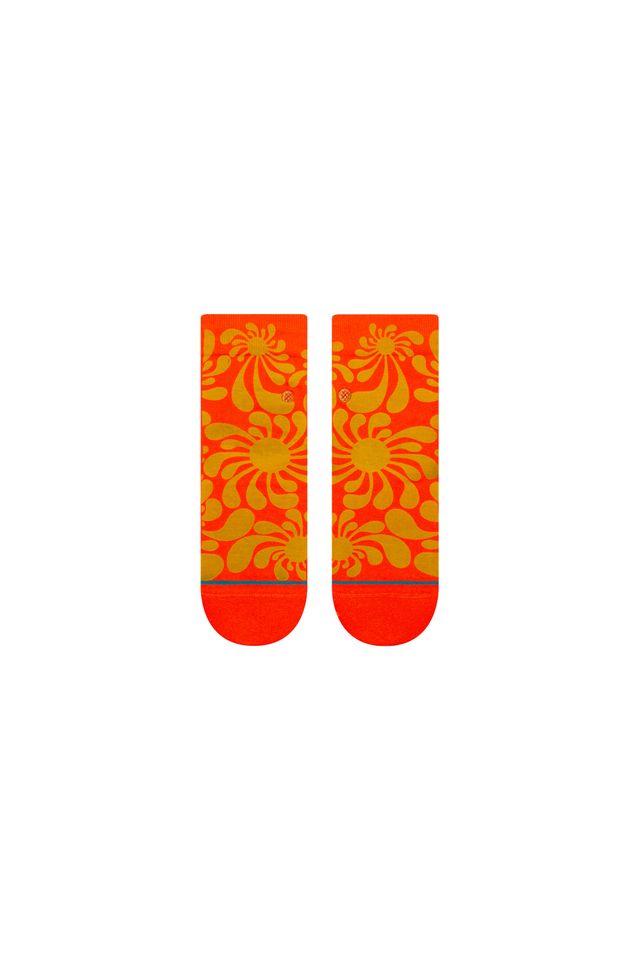 Meia-Stance-Lauryn-Alvarez-Quarter-Laranja