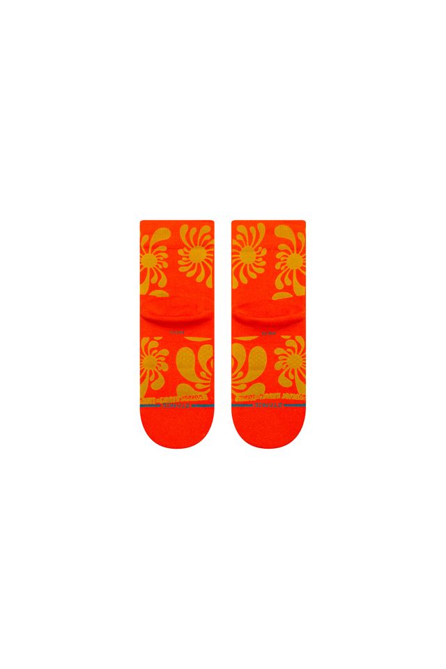 Meia-Stance-Lauryn-Alvarez-Quarter-Laranja