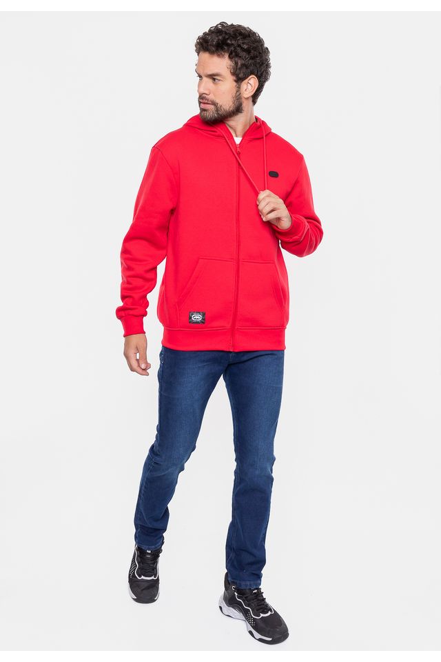 Moletom-Ecko-Fashion-Basic-Aberto-Vermelho