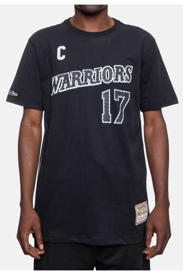 Camiseta-Mitchell---Ness-Slam-Chris-Mullin-Golden-State-Warriors-Preta
