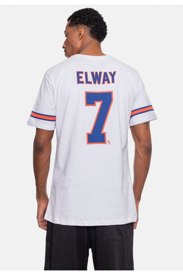 Camiseta-Mitchell---Ness-NFL-Denver-Broncos-John-Elway-Branca