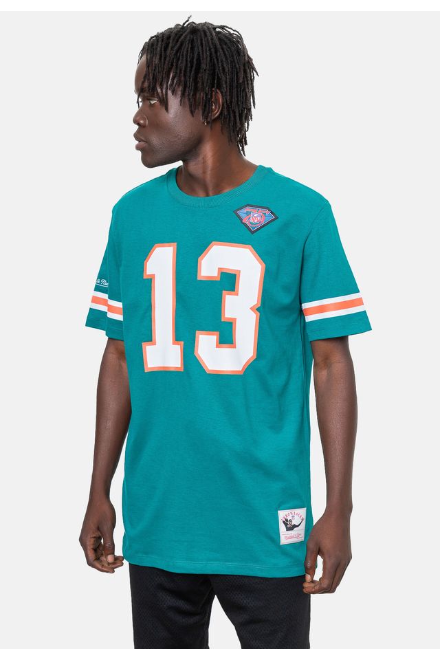 Camiseta-Mitchell---Ness-Especial-Miami-Dolphins-Verde