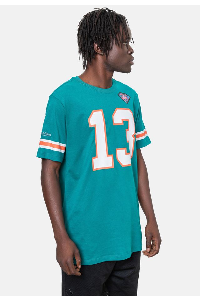 Camiseta-Mitchell---Ness-Especial-Miami-Dolphins-Verde