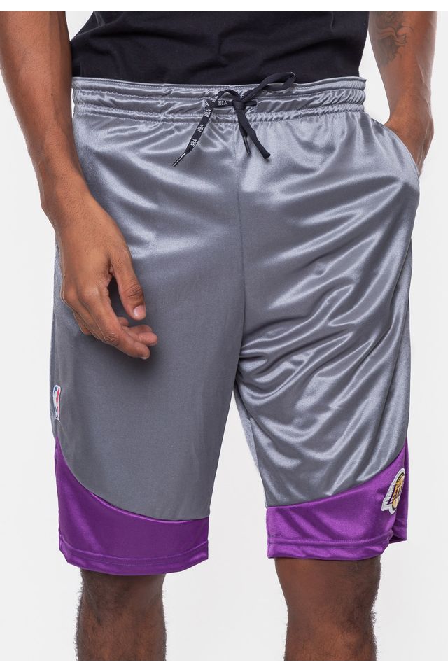 Bermuda-NBA-Sintetica-Los-Angeles-Lakers-Grafite-Mescla