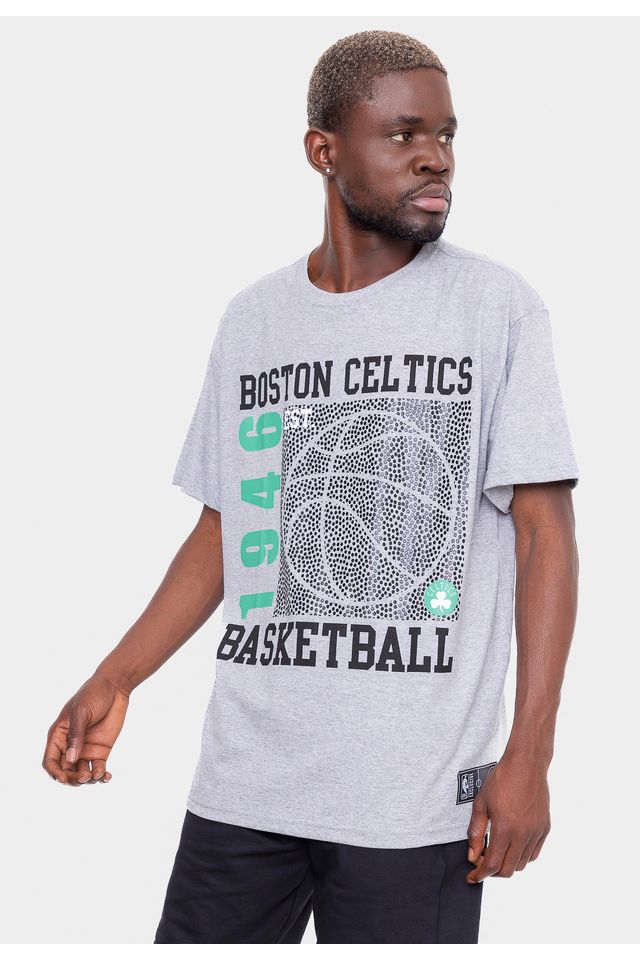 Camiseta-NBA-Plus-Size-Since-Time-Boston-Celtics-Cinza-Mescla